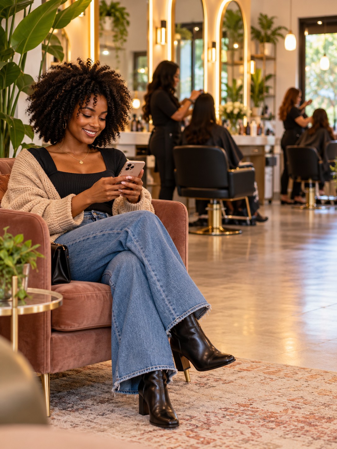 Salon + Beauty waiting experience